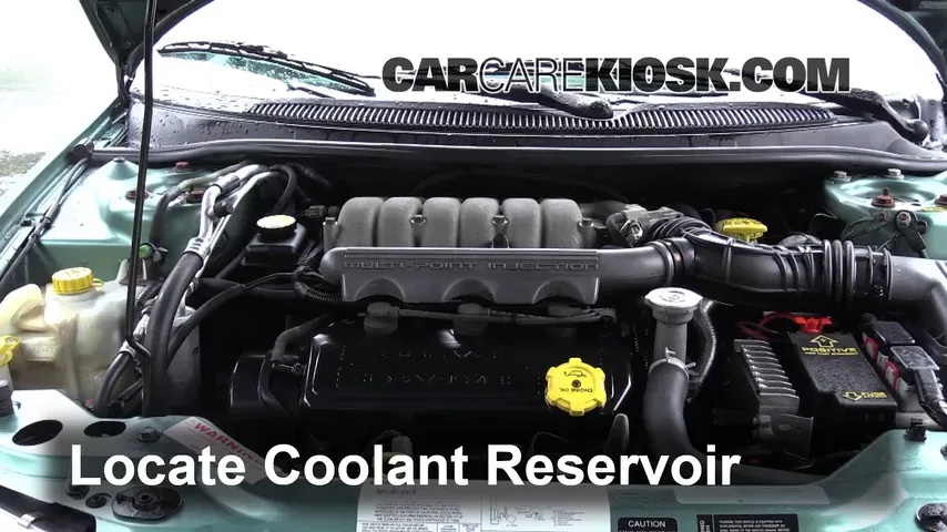 1998 Chrysler Cirrus LXi 2.5L V6 Coolant (Antifreeze) Add Coolant